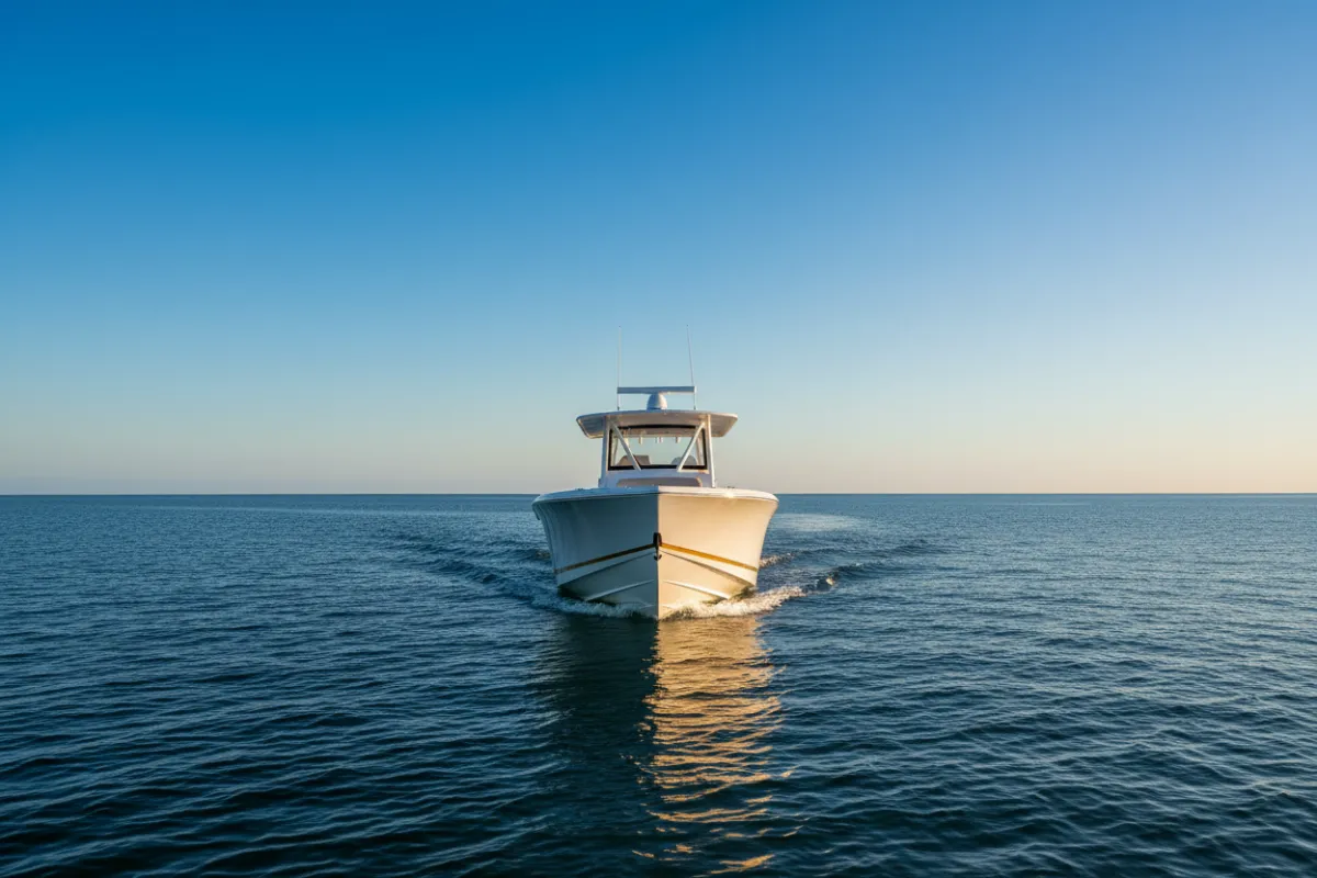 Boat on Florida water