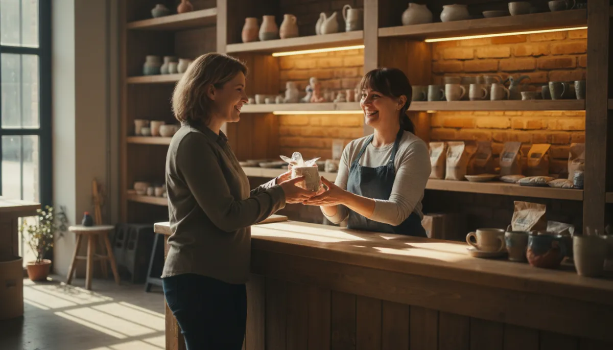 Mini-dokumentar om lokal butikk eller studio