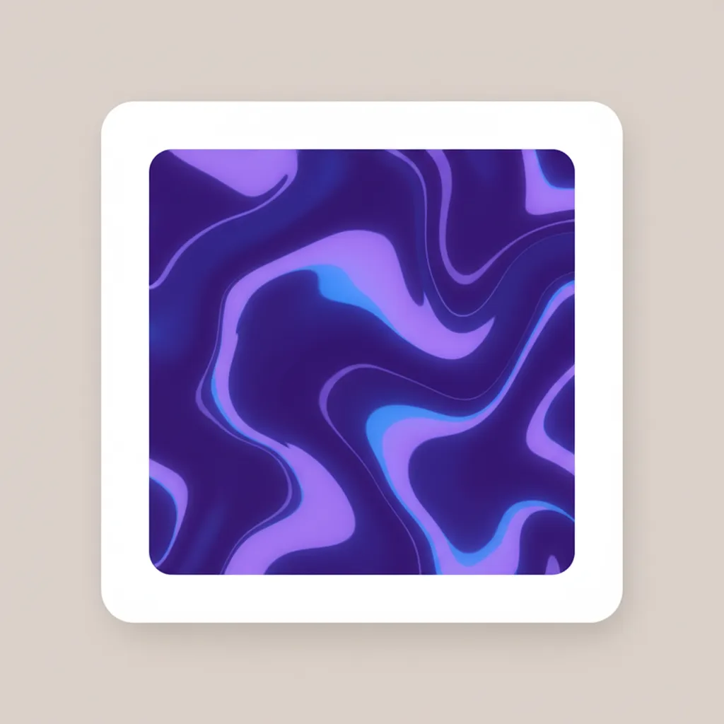 Decorative abstract brand texture, dark purple and indigo, square accent