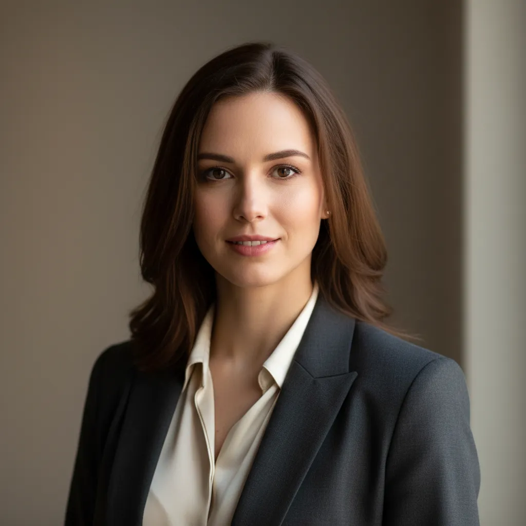 Retrato de Nicolás B., mujer emprendedora de 29 años