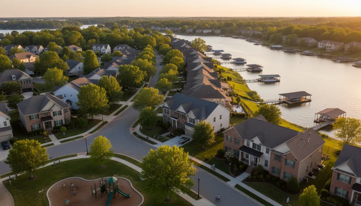 York County SC skyline and neighborhoods with Matt Brady mortgage services