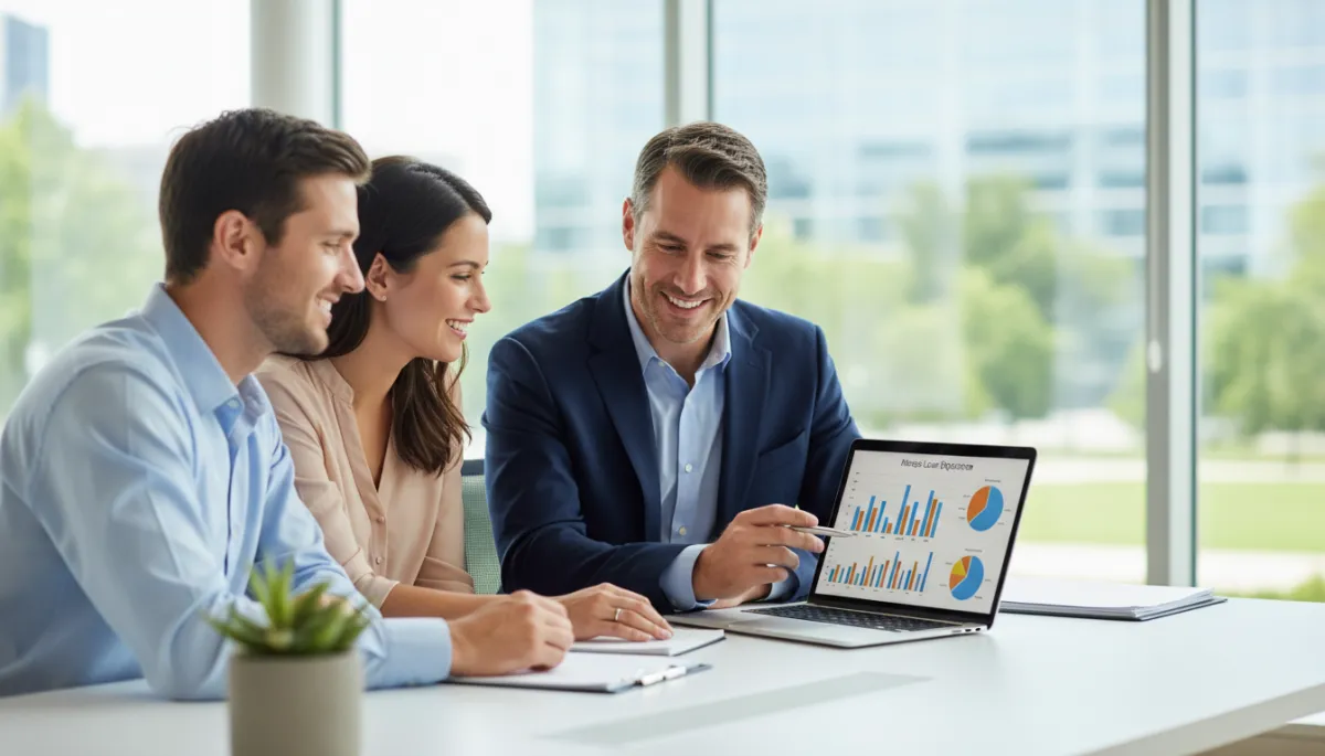 Matt Brady mortgage lender in Conway SC reviewing home loan options with clients