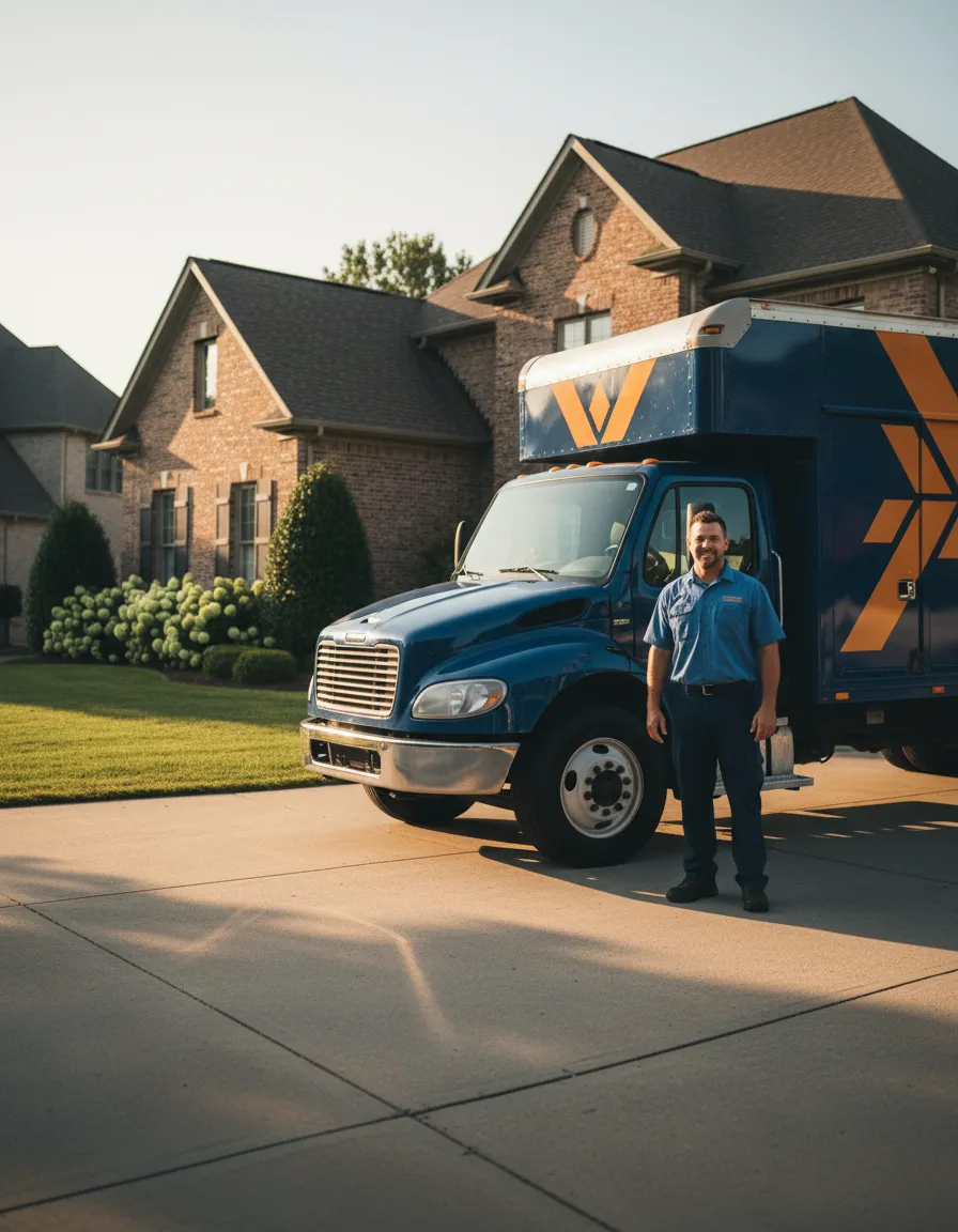 Local Birmingham Junk Removal Truck and Professional