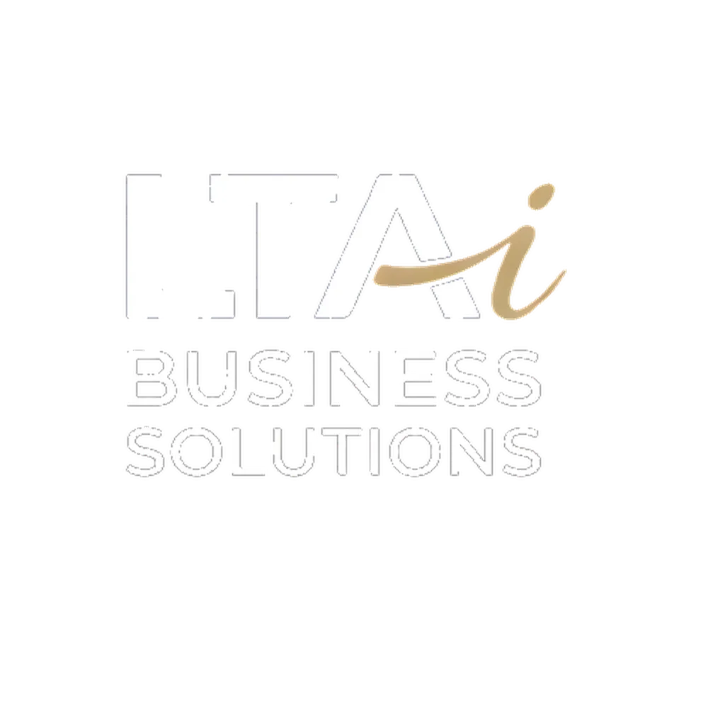 LTAI Business Solutions white logo