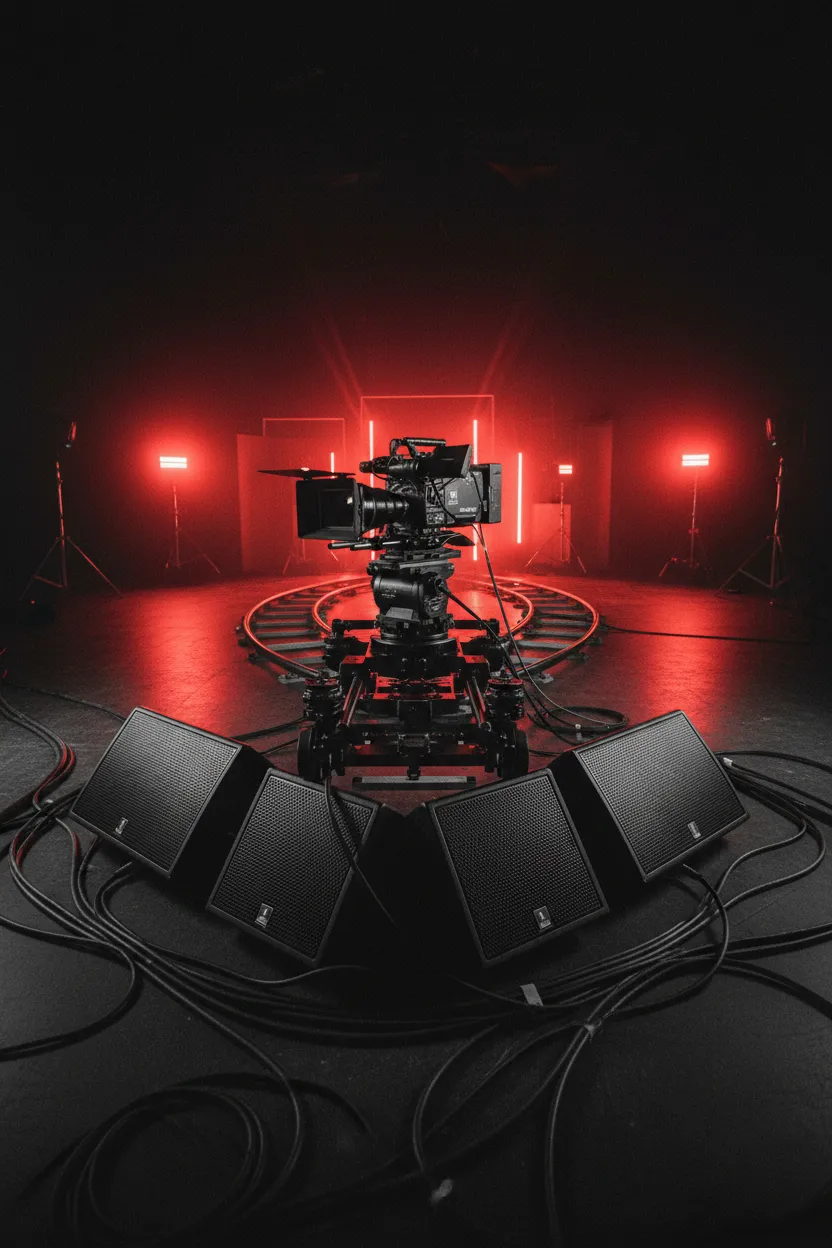 Live performance stage monitoring perspective