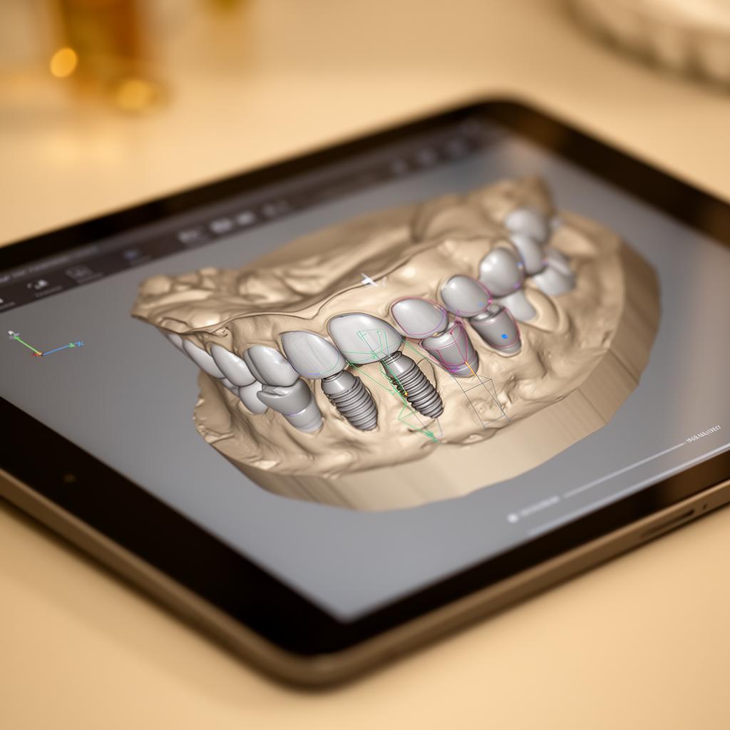 Software di pianificazione All-on-X con TAC Cone Beam