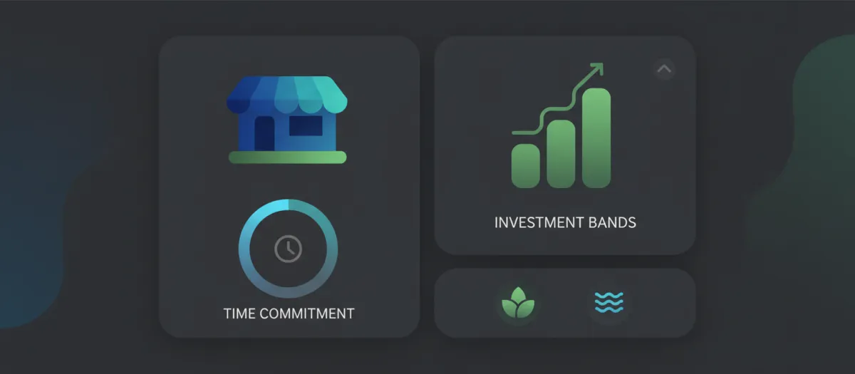 Semi-absentee franchise mockup