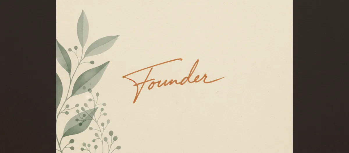 Founder Signature
