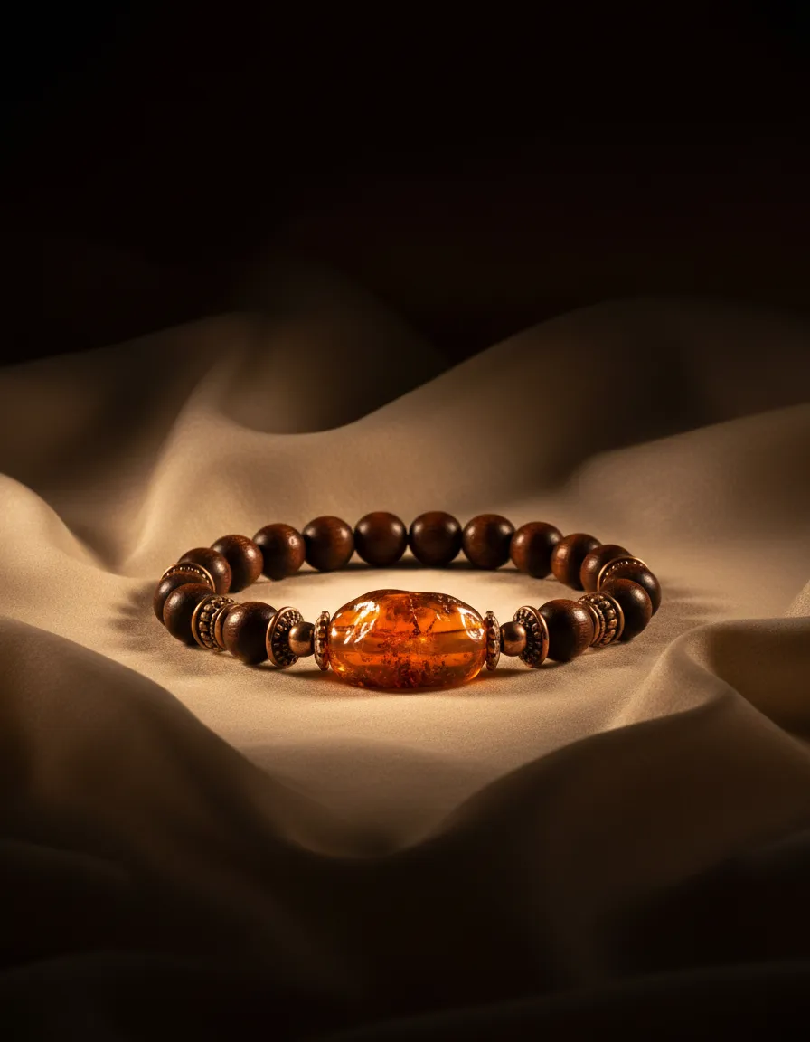 Worn in Faith spiritual bracelet design close up