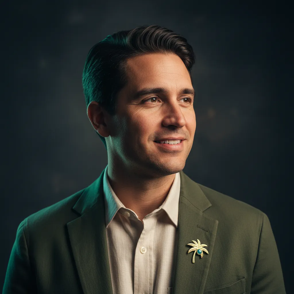 Dedicated human Tiki Guide portrait