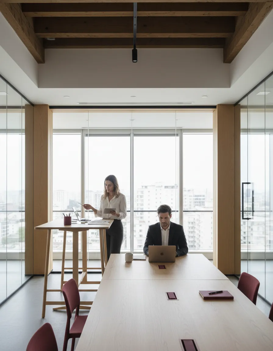 Professional business environment and structure