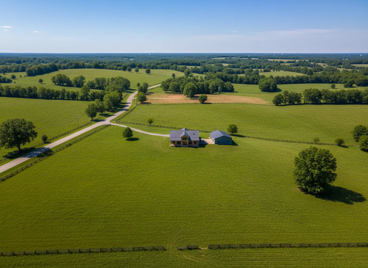 Rural Central Kentucky property ready for a new barndominium build