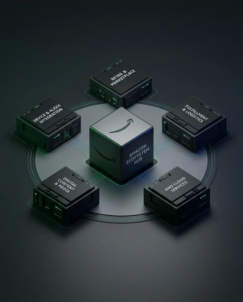 Amazon Ecosystem Operational Structure and Capability Hub