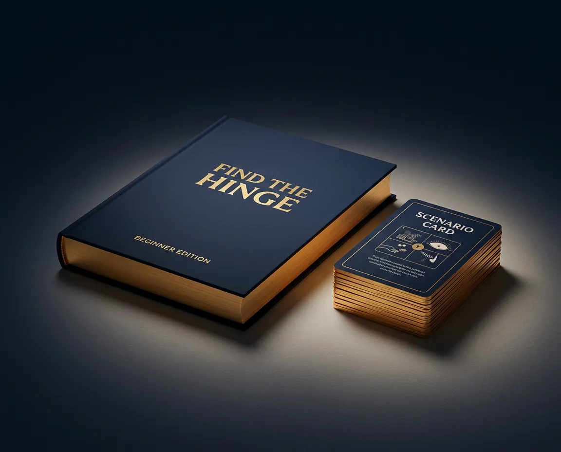 Find the Hinge Beginner Edition complete digital package mockup