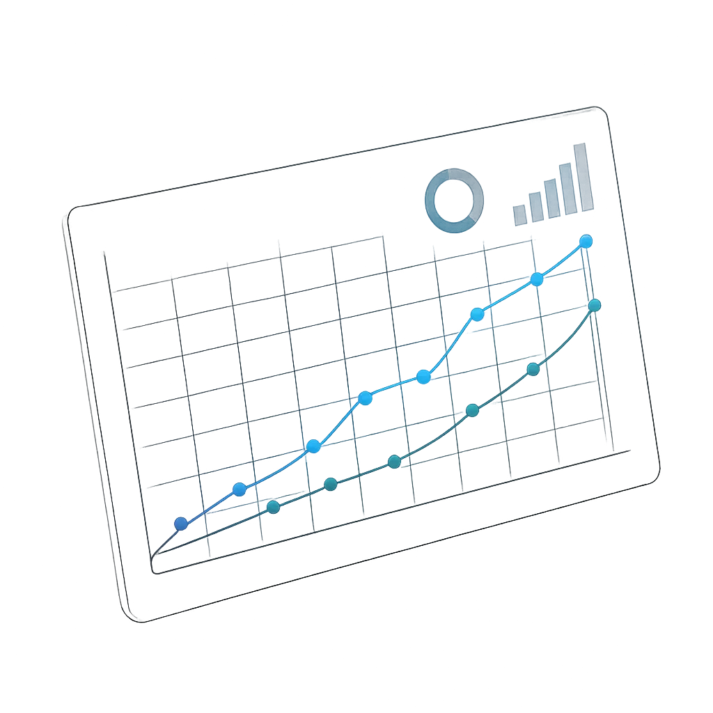 High-tech revenue recovery dashboard interface