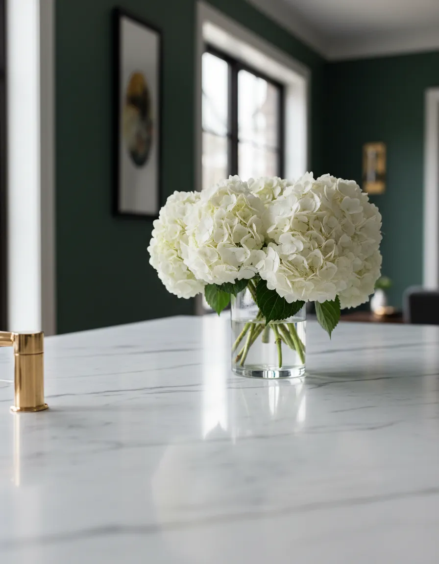 Kattia Perez professionally cleaning a high-end luxury home interior