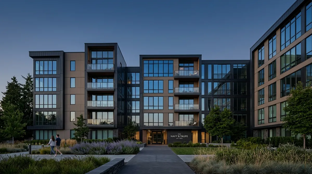 Saudade Properties modern architectural apartment community in Reno Nevada
