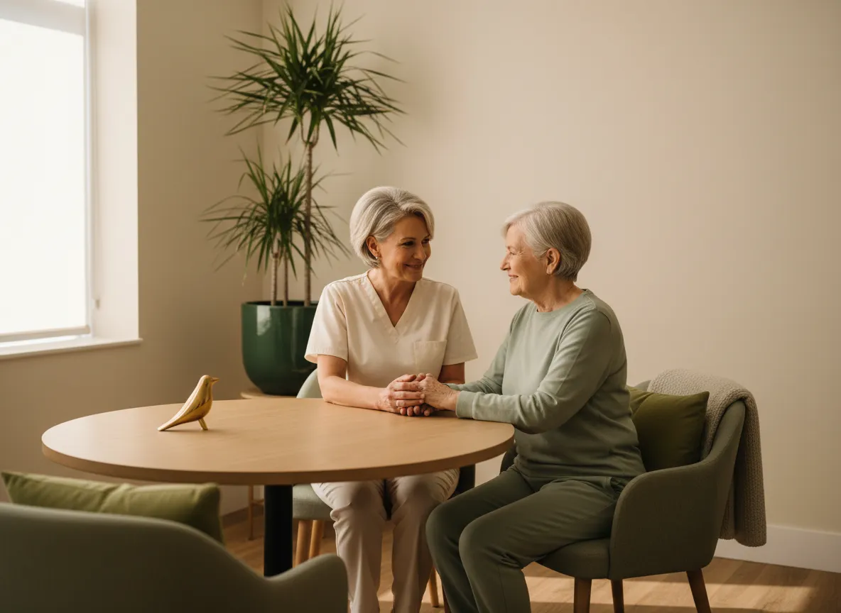 Science and medical consultation scene
