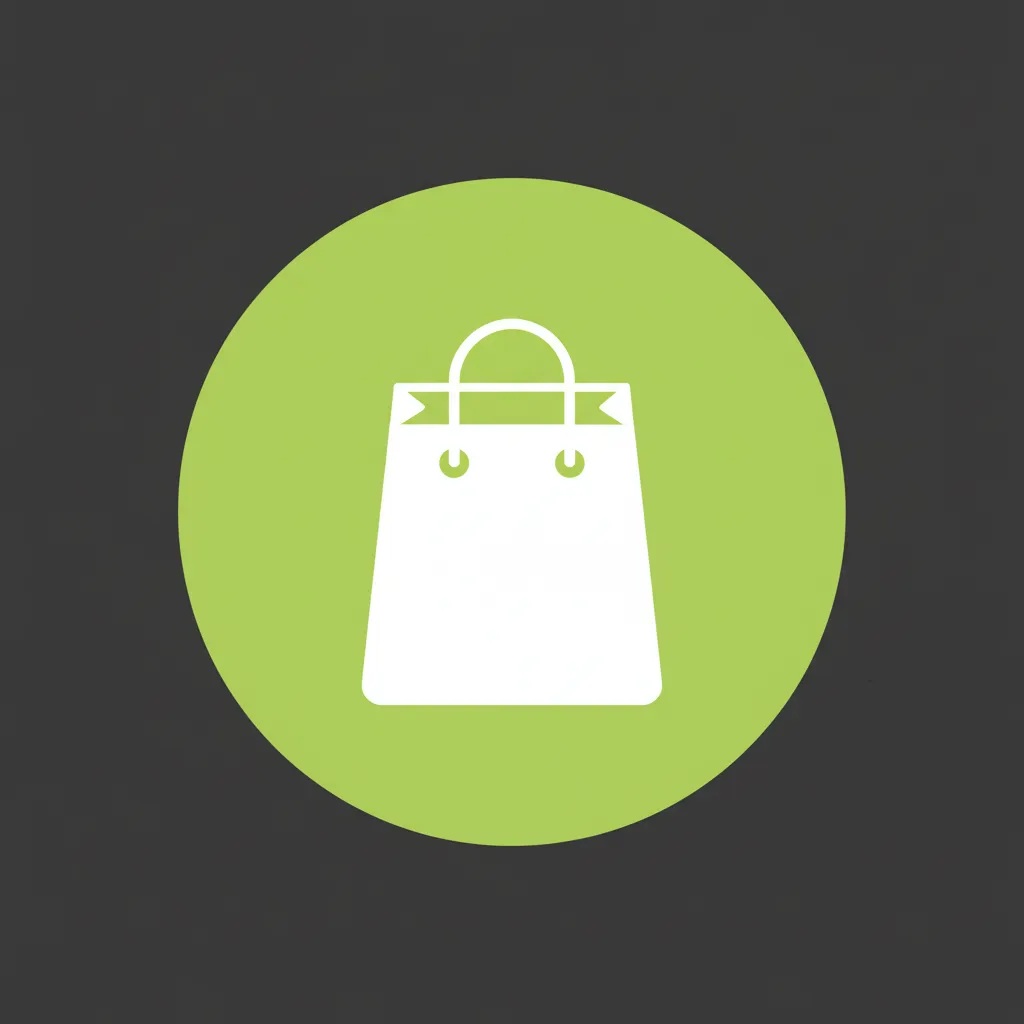 Icon showing a shopping bag to represent choosing a deal