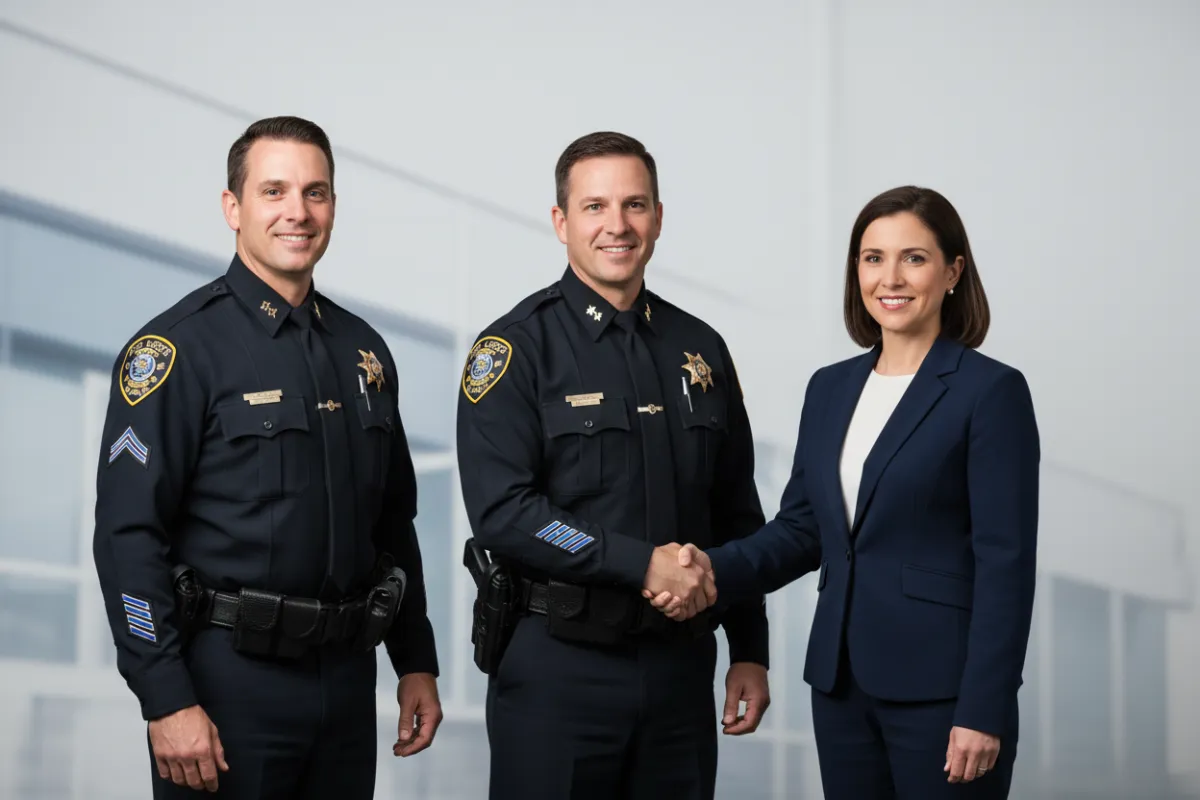 Professional conference collaboration and law enforcement partnership