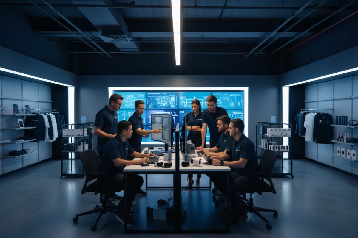Professionals participating in advanced certification program