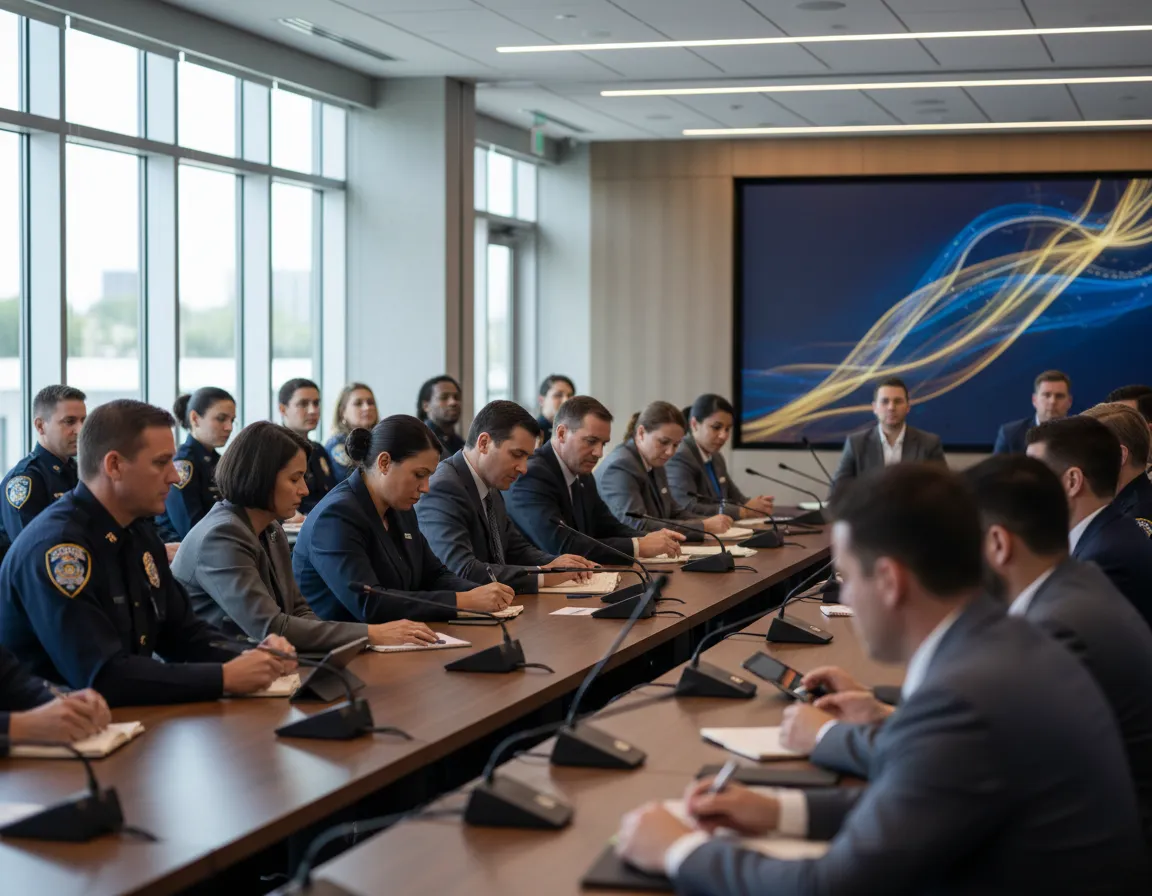 Professionals attending a CLEAR collaborative conference session