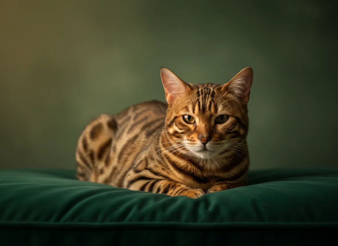 BeauBijou Bengal Queen showcasing dramatic rosettes and maternal temperament