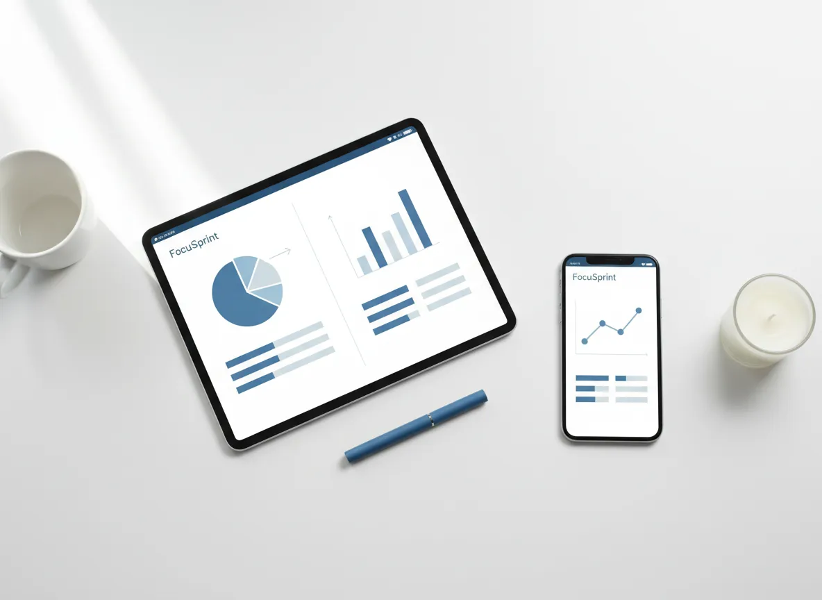 Inside pages preview of FocusSprint ebook