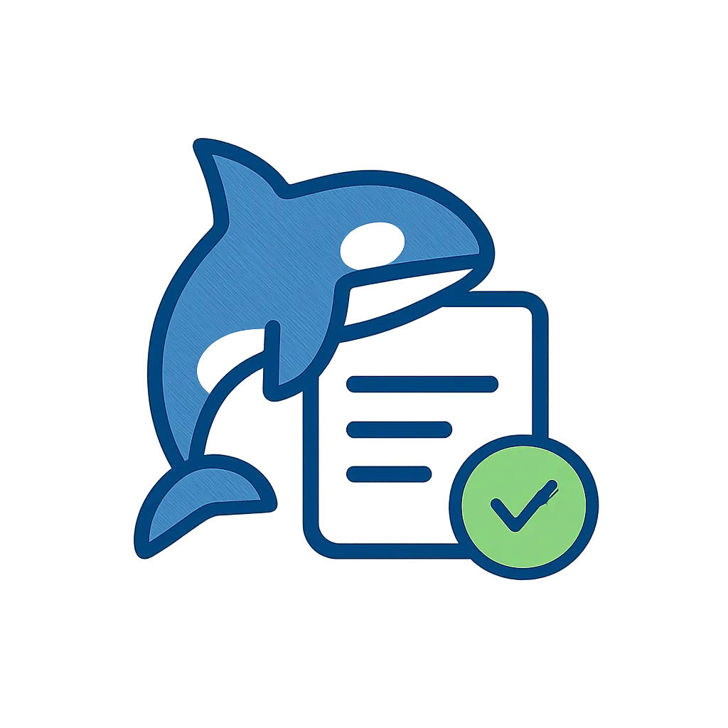 Orca Restoration Logo