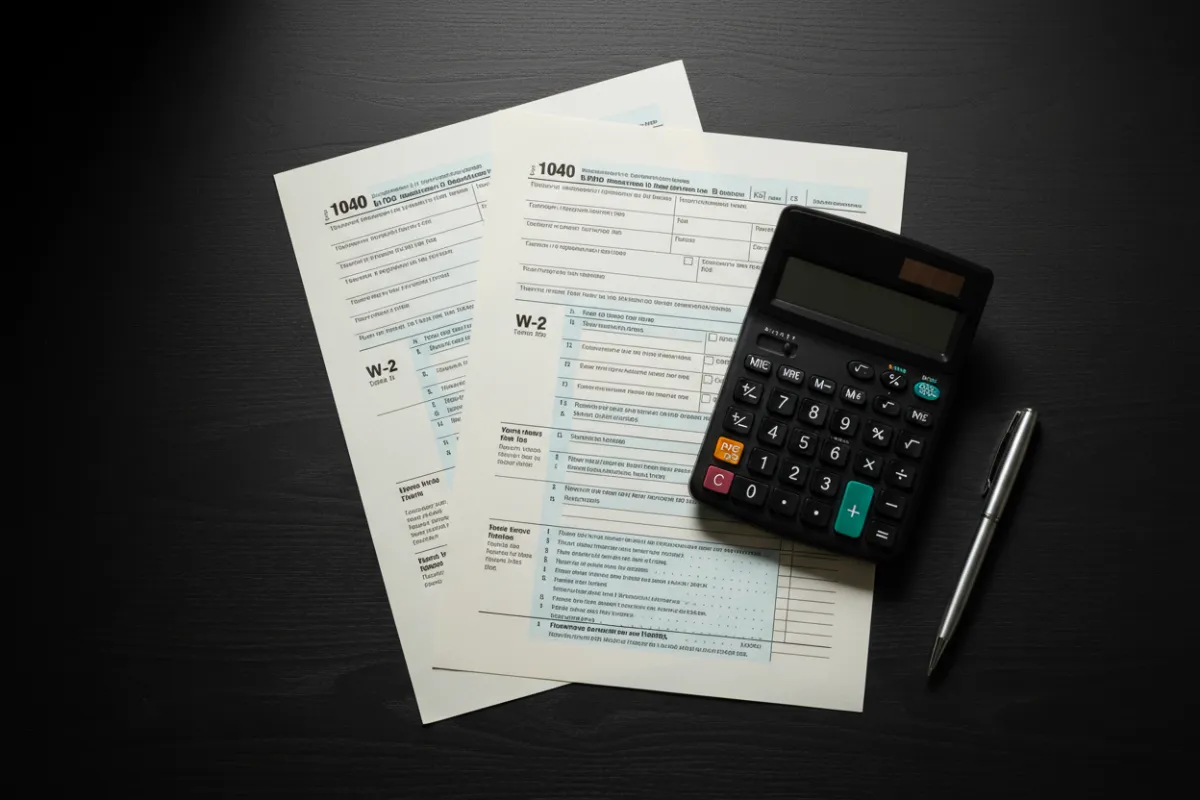 Client receiving personalized tax planning and year-round financial support