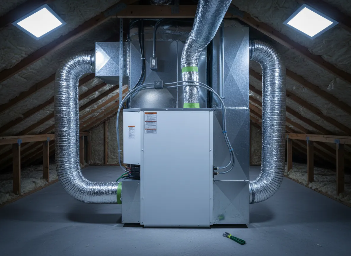 HVAC system replacement project completed