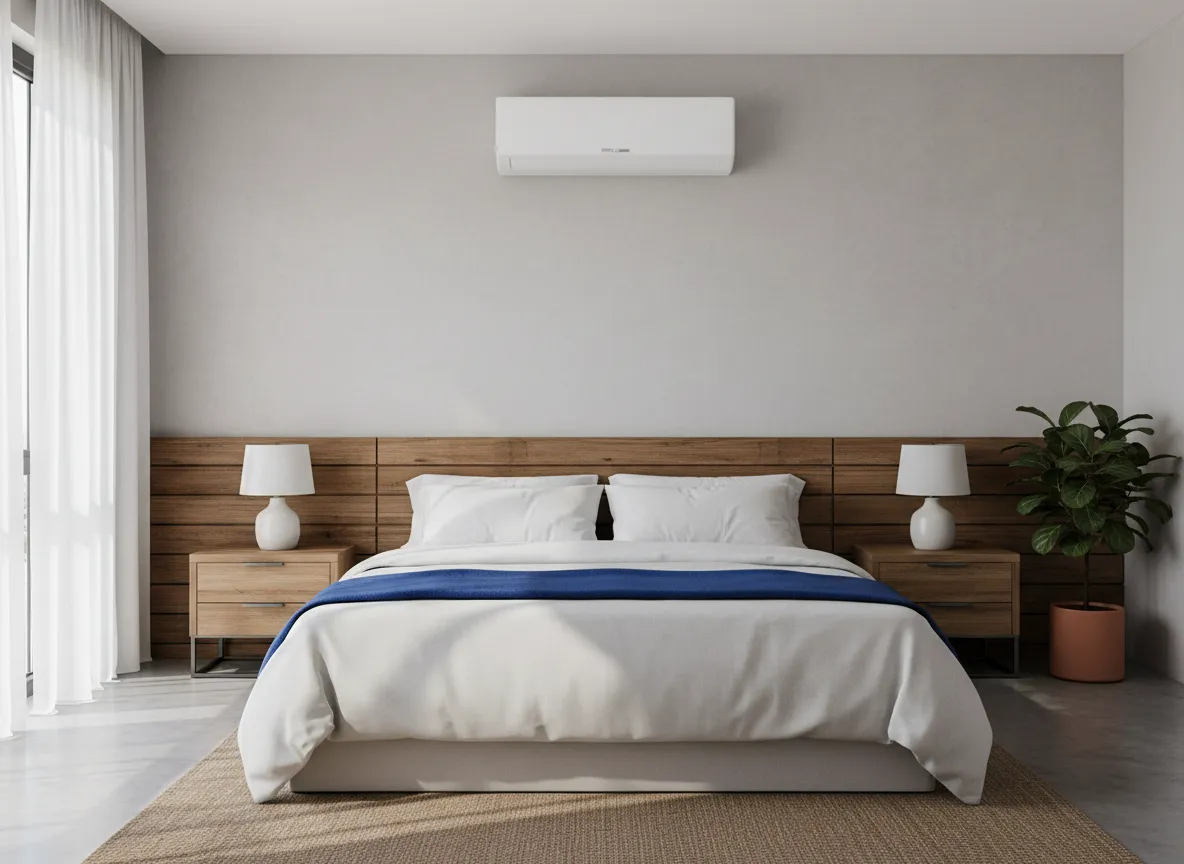 Modern wall-mounted mini split