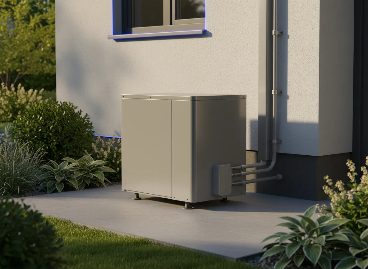 Energy-efficient heat pump outdoor unit