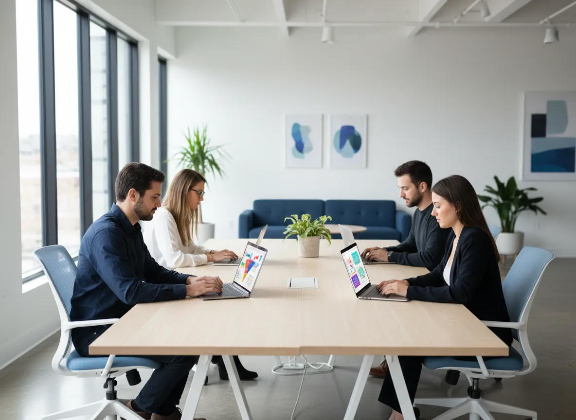 SmartScale Digital team collaborating on digital strategy