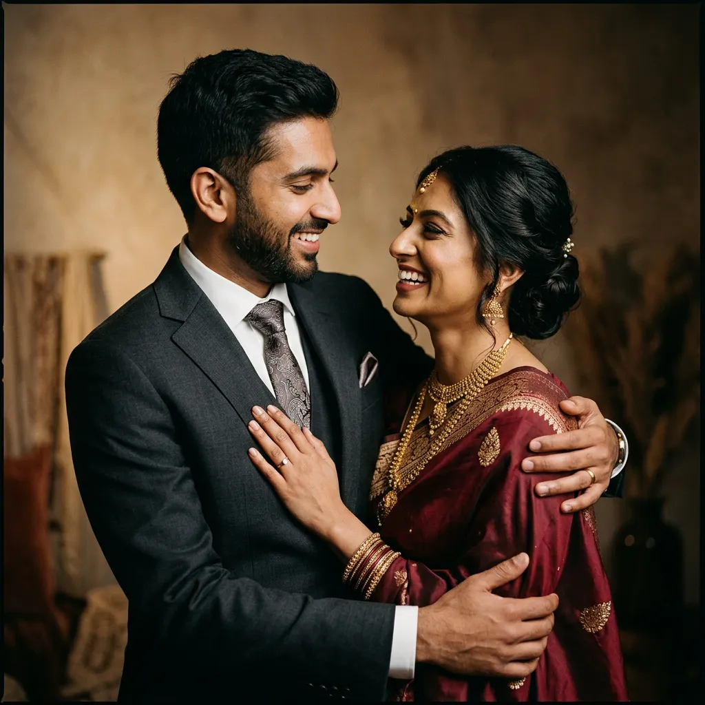 Ayesha and Hamza Portrait