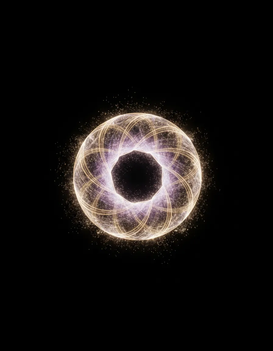 Visual representation of the toroidal energetic field