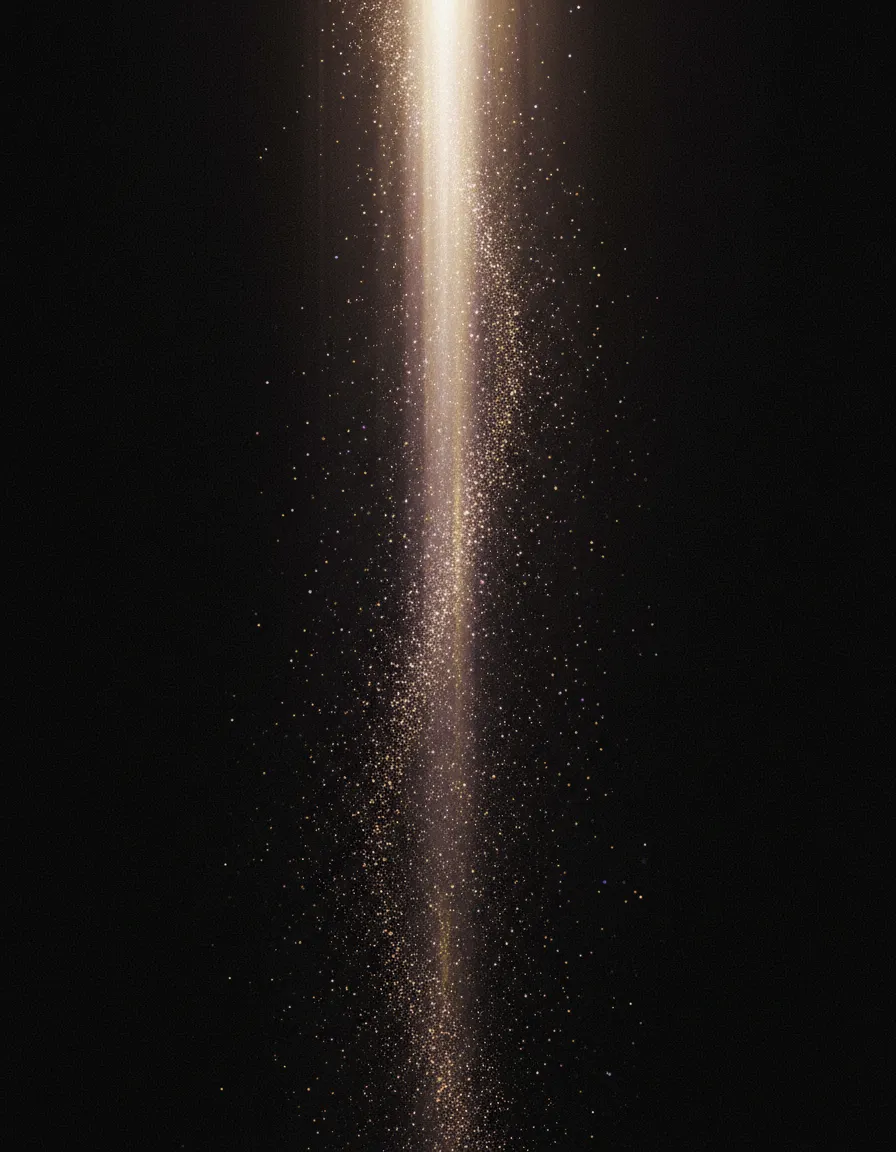 Visual representation of spiritual source connection
