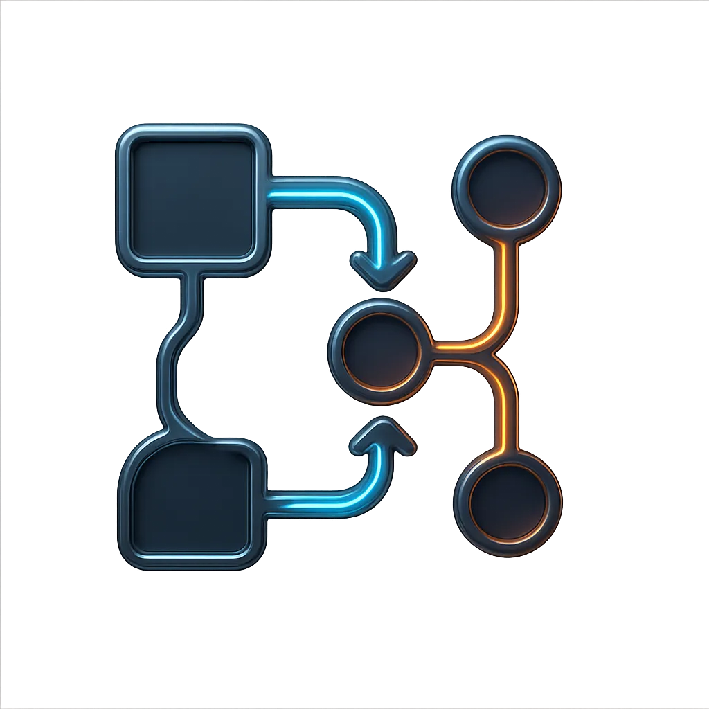 Automation Solutions and Workflow Graphic