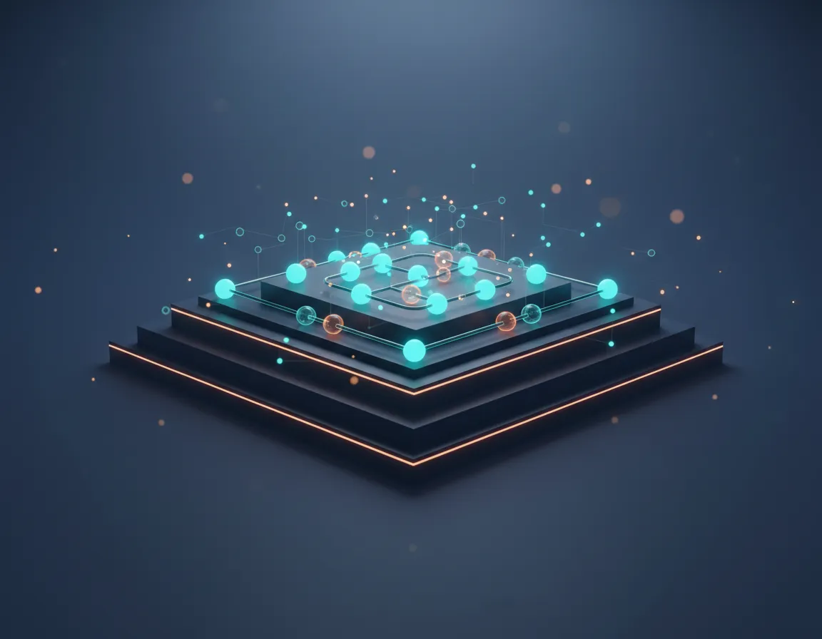 Complex technical automation integration mapped out