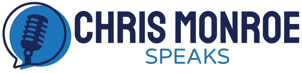 Chris Monroe Speaks Logo