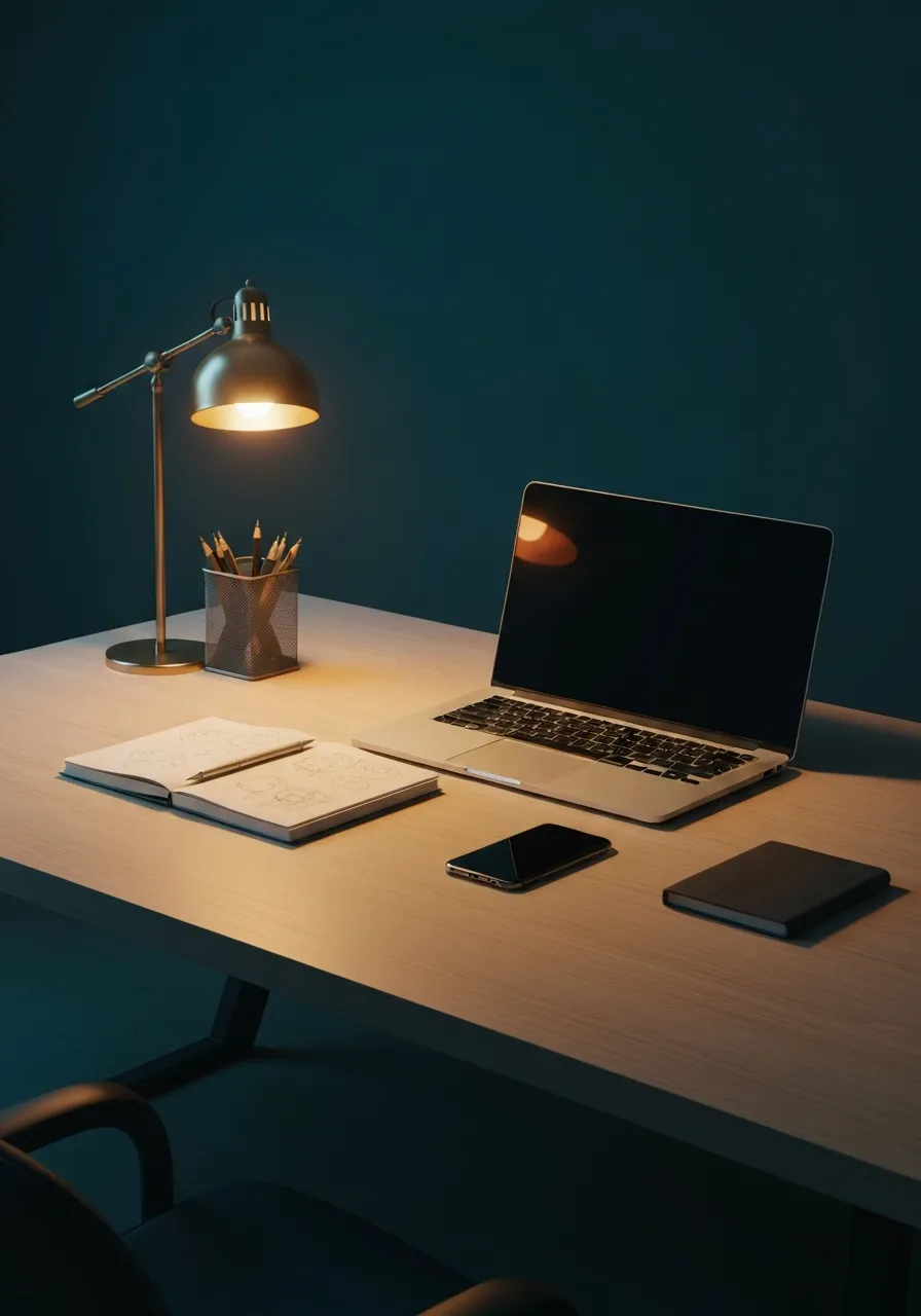 Modern workspace and web development setup
