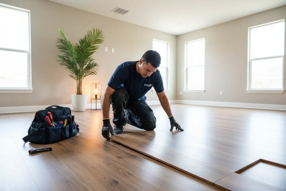 Vinyl Flooring Installation