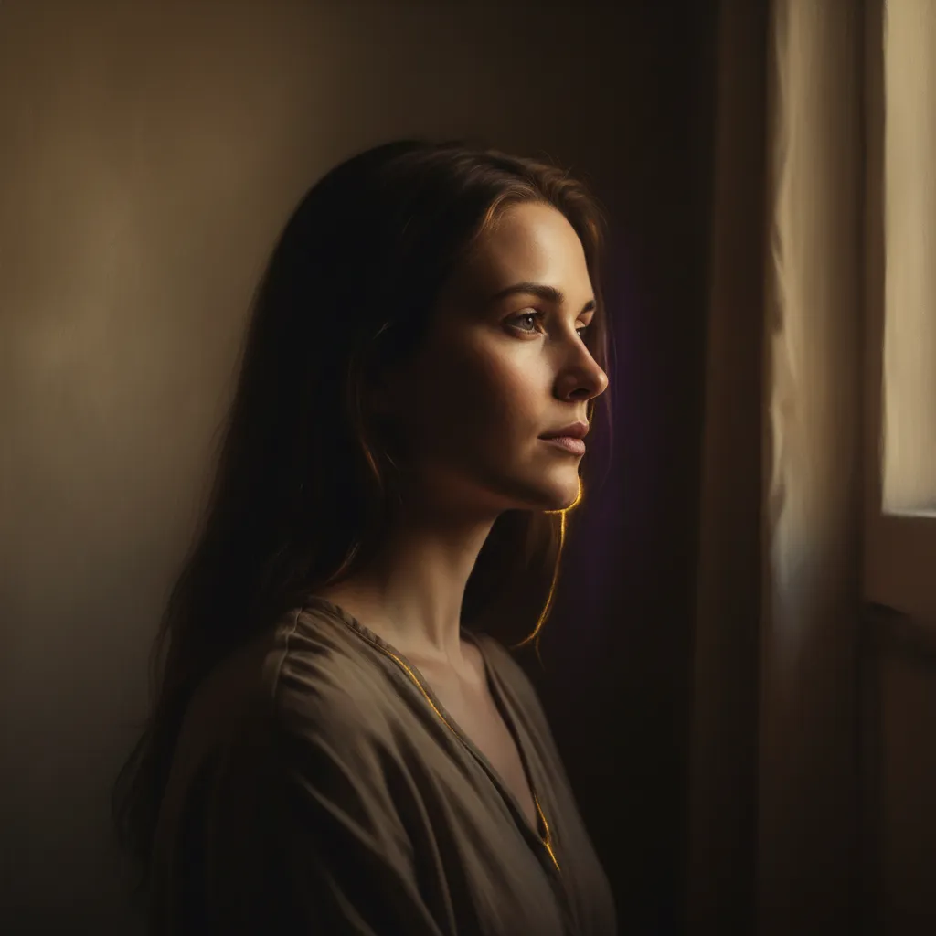 Portrait of a grateful client