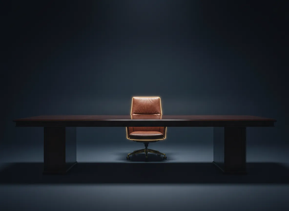 Abstract boardroom visual