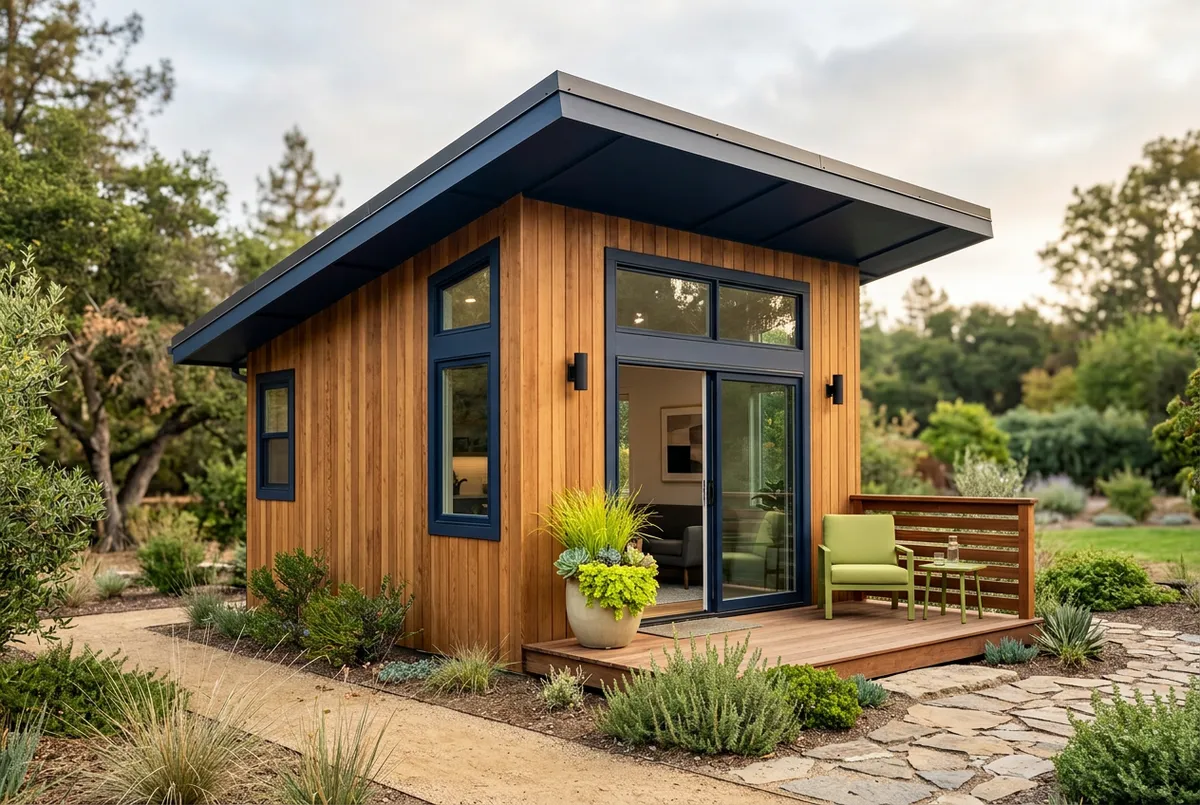 Studio Shed Summit 800B Wood-Frame ADU Kit 800 Sq Ft exterior architecture