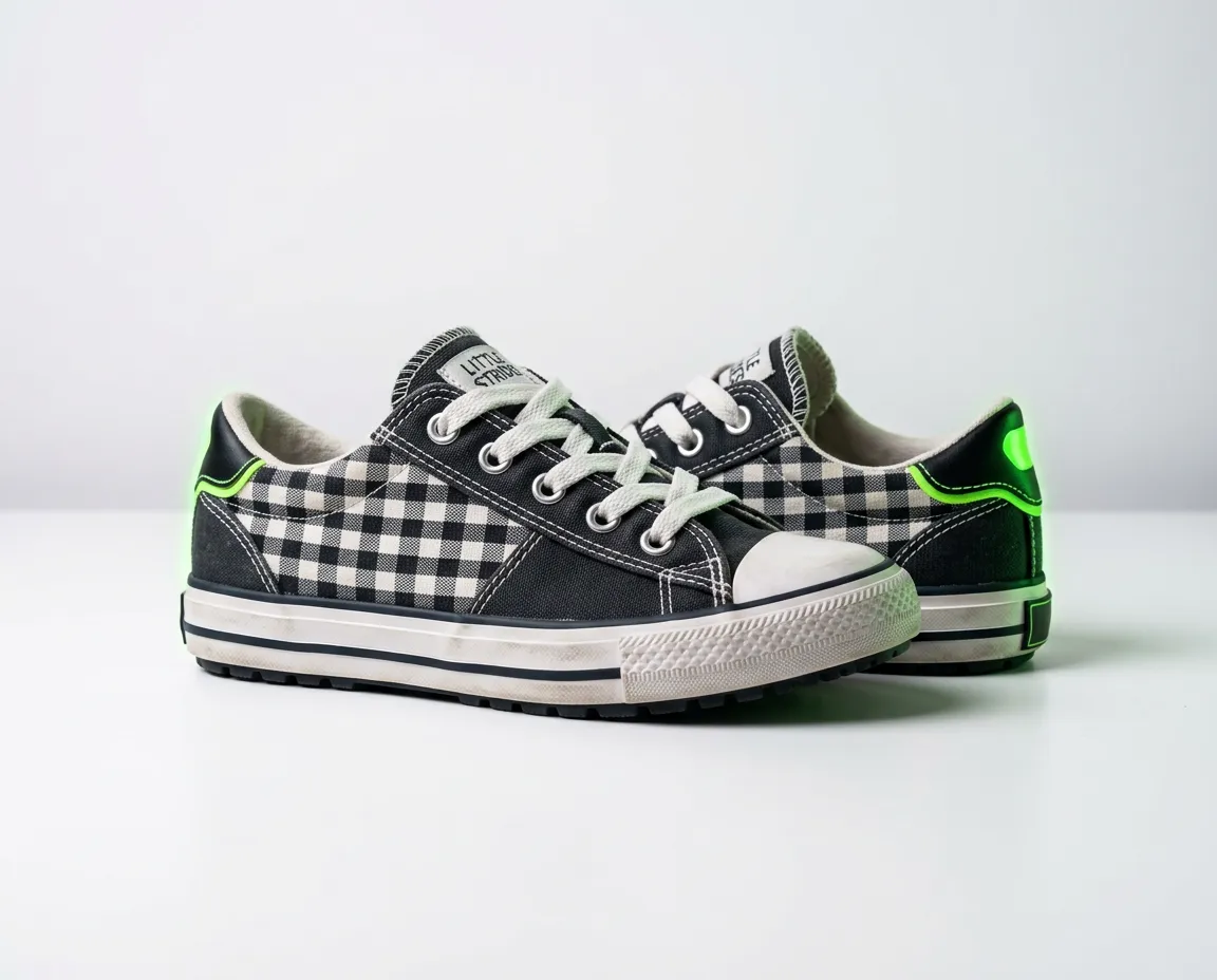 Burberry Check Canvas Sneakers