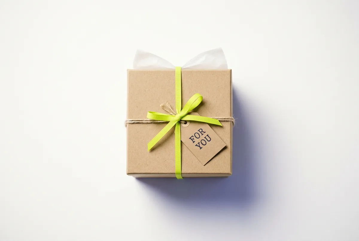 Custom crafted gift package