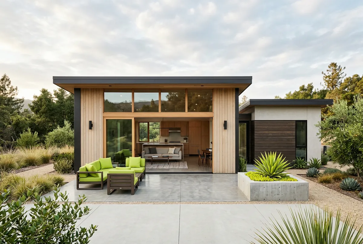 2-Bed ADU with Open Living Space Layout