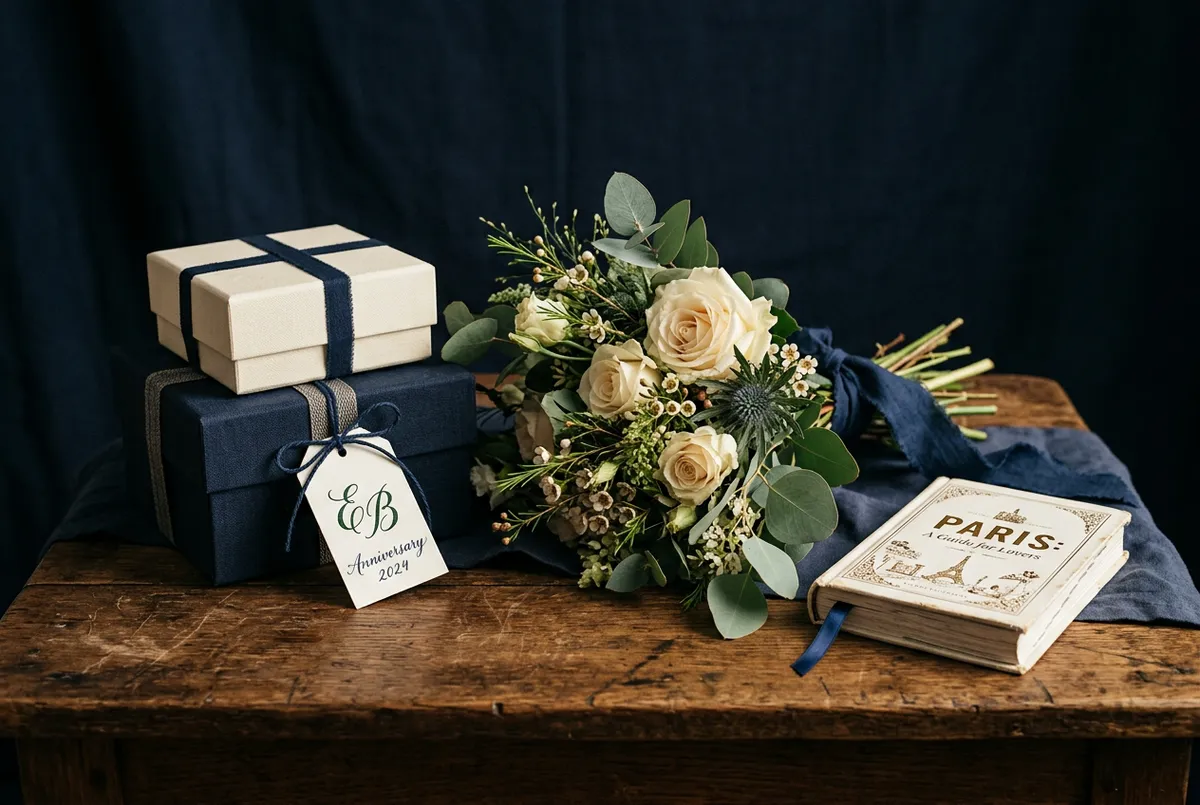 Anniversary flowers, dining, getaways and meaningful gifts