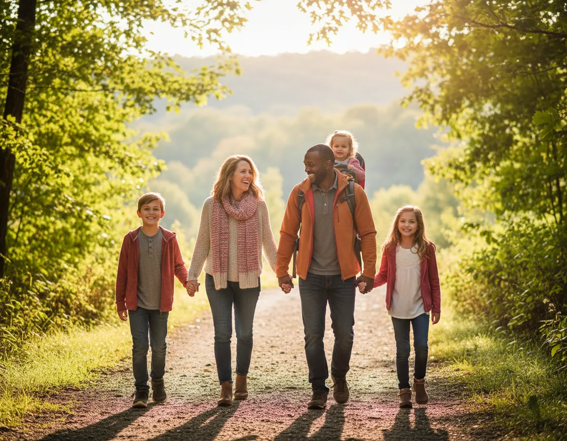 Lifestyle image representing energy and family wellbeing
